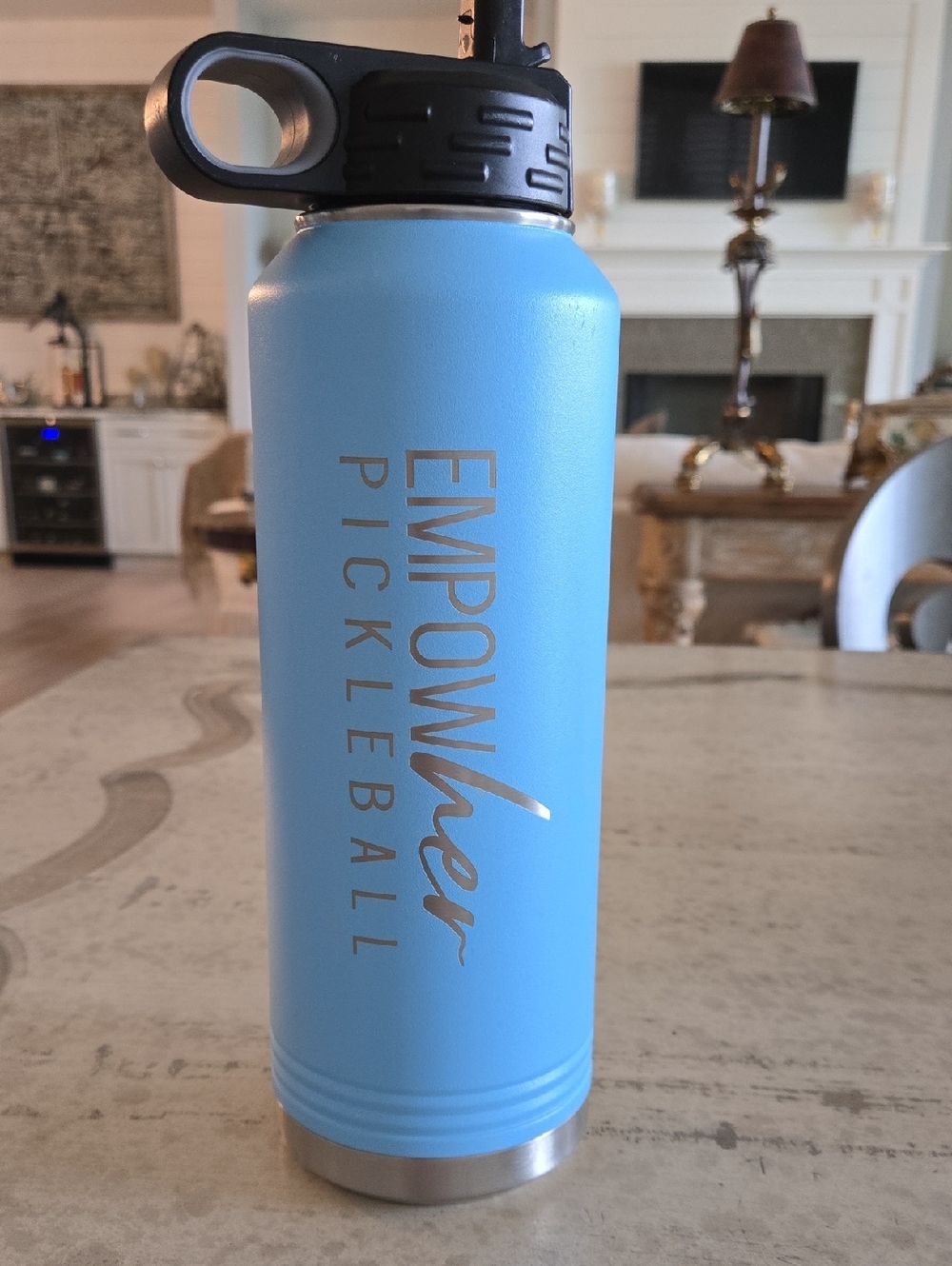 Polar Camel EmpowHer Pickleball Insulated Water Bottle 32 oz.